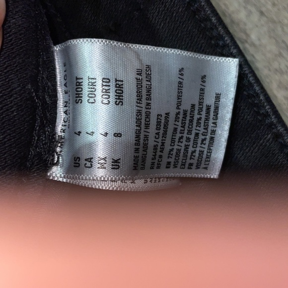 American Eagle Extra High Rise Black Jeggings - Picture 5 of 9